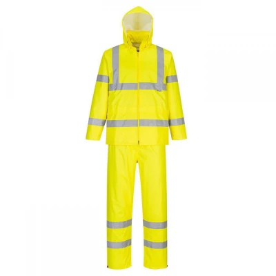 H448 - Costum de ploaie HiVis Packaway / Portwest / Reflectorizanta