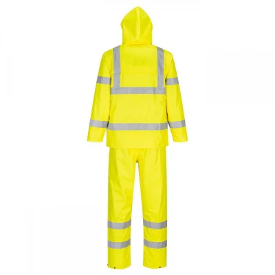 H448 - Costum de ploaie HiVis Packaway / Portwest / Reflectorizanta