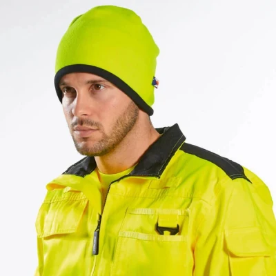 HA14 - Căciulă reversibilă HiVis Beanie / Portwest / Caciuli iarna, Fulare, Cagule