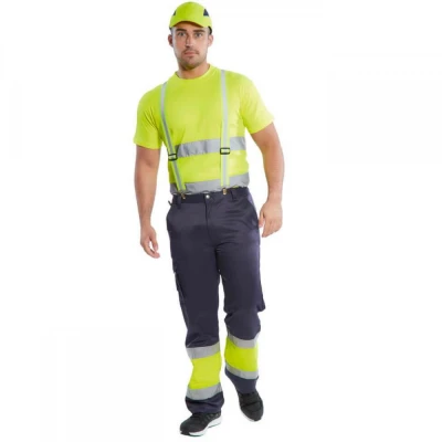 HV56 - Bretele pantaloni HiVis / Portwest / Veste semnalizare