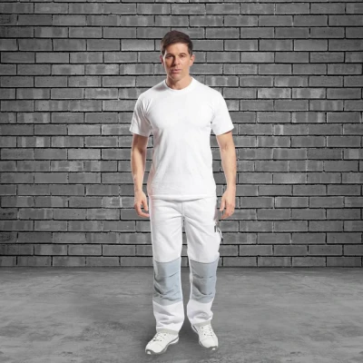 KS54 - Pantaloni Painters Pro / Portwest / Imbracaminte alba