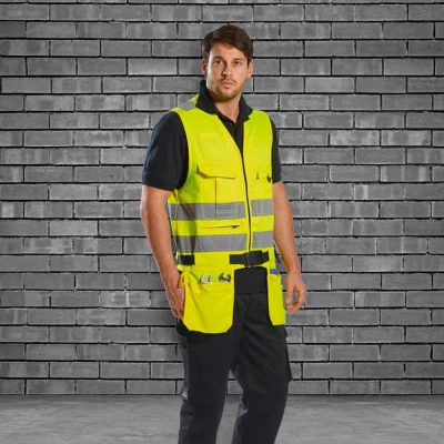 KS63 - Vestă Xenon Toolvest / Portwest / Veste semnalizare