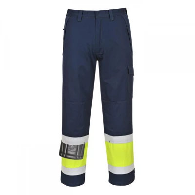 MV26 - Pantaloni Modaflame HiVis / Portwest / Antistatica, ignifuga