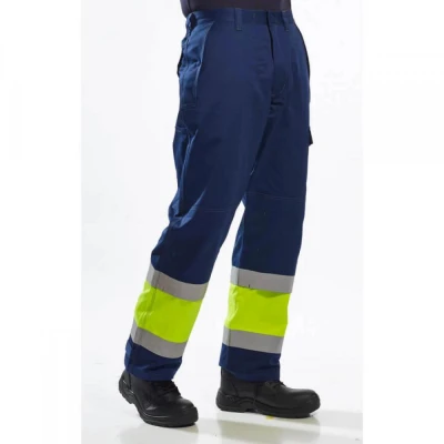 MV26 - Pantaloni Modaflame HiVis / Portwest / Antistatica, ignifuga
