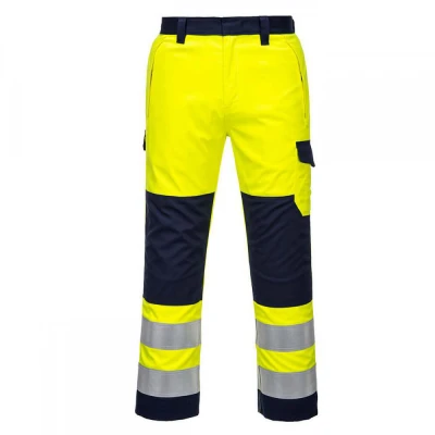 MV46 - Pantaloni Modaflame HiVis / Portwest / Antistatica, ignifuga