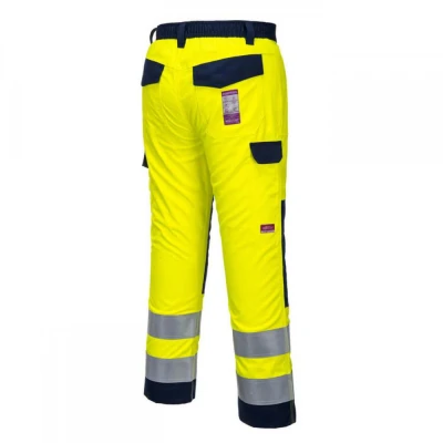 MV46 - Pantaloni Modaflame HiVis / Portwest / Antistatica, ignifuga