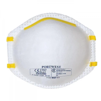 P100 - Mască de protecție Dust Mist FFP1 / Portwest / Semimasti simple fara supapa