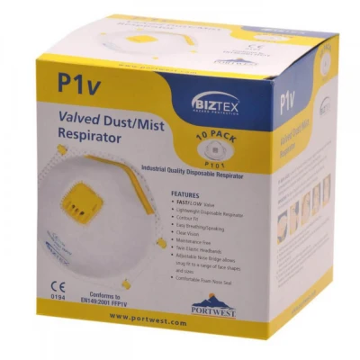 P101 - Mască de protecție FFP1 cu supapă / Portwest / Semimasti simple cu supapa FFP1