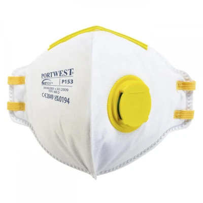 P153 - Mască de protecție FFP1 cu supapă, Dolomite / Portwest / Semimasti simple cu supapa FFP1