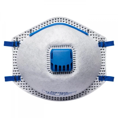 P220 - Mască cu carbon și supapă Dust Mist Fume FF / Portwest / Semimasti simple cu supapa FFP2