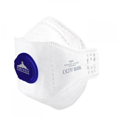 P291 - Mască de protecție EAGLE FFP2 cu valvă Dolo / Portwest / Semimasti simple cu supapa FFP2