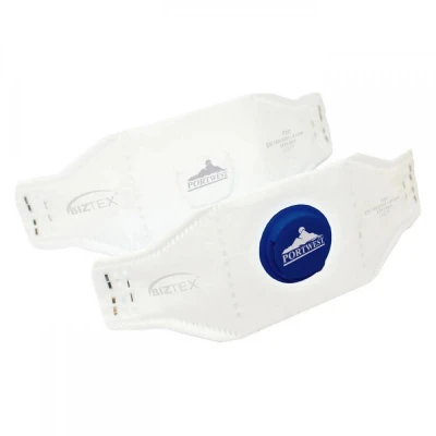 P391 - Mască de protecție cu valvă Dolomite Fold E / Portwest / Semimasti simple cu supapa FFP3