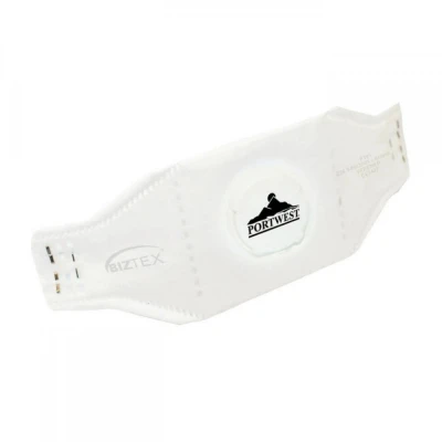 P391 - Mască de protecție cu valvă Dolomite Fold E / Portwest / Semimasti simple cu supapa FFP3