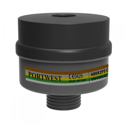 P976 - Filtru ABEK2P3 conexiune universală (4 buc. / Portwest / Filtre