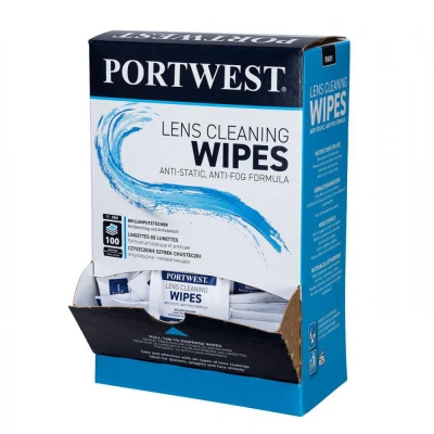 PA01 - Șervețele pentru curățarea lentilelor (100  / Portwest / Accesorii