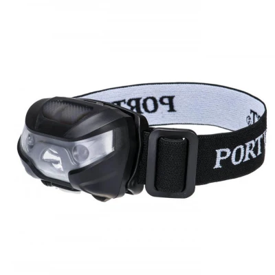 PA71 - Lanternă frontală reîncărcabilă USB / Portwest / Lanterne cu prindere pe cap