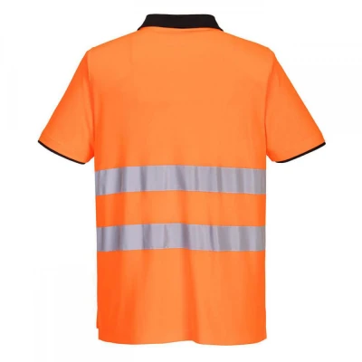 PW212 - Tricou Polo PW3 HiVis S/S / Portwest / Reflectorizanta