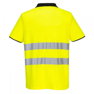 PW212 - Tricou Polo PW3 HiVis S/S / Portwest / Reflectorizanta