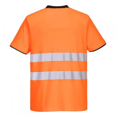PW213 - Tricou PW3 HiVis S/S / Portwest / Reflectorizanta