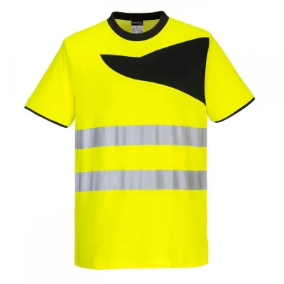 PW213 - Tricou PW3 HiVis S/S / Portwest / Reflectorizanta