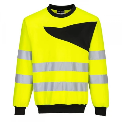 PW277 - Hanorac PW2 Crew Neck HiVis / Portwest / Reflectorizanta