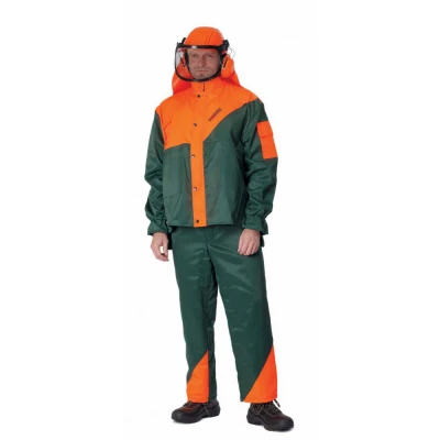 Jacheta si salopeta cu pieptar PLUTO SET / Cerva / Pentru forestieri
