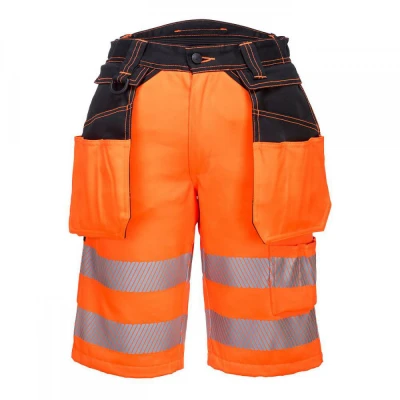 PW343 - Pantaloni scurți PW3 HiVis Holster / Portwest / Reflectorizanta