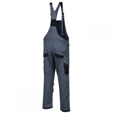 PW346 - Pantaloni PW3 de lucru cu pieptar / Portwest / Pantaloni salopeta cu pieptar