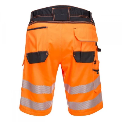 PW348 - Pantaloni scurți PW3 HiVis / Portwest / Reflectorizanta