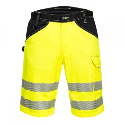 PW348 - Pantaloni scurți PW3 HiVis / Portwest / Reflectorizanta