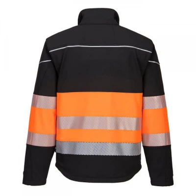 PW375 - Jachetă Softshell PW3 HiVis Clasa 1 / Portwest / Reflectorizanta