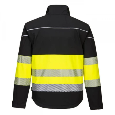 PW375 - Jachetă Softshell PW3 HiVis Clasa 1 / Portwest / Reflectorizanta