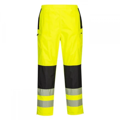 PW386 - Pantaloni PW3 de ploaie HiVis pentru femei / Portwest / Reflectorizanta
