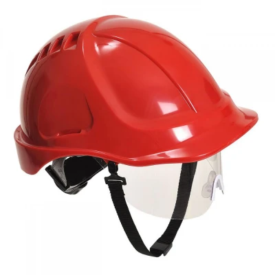PW54 - Cască cu Visor Endurance Plus / Portwest / De lucru
