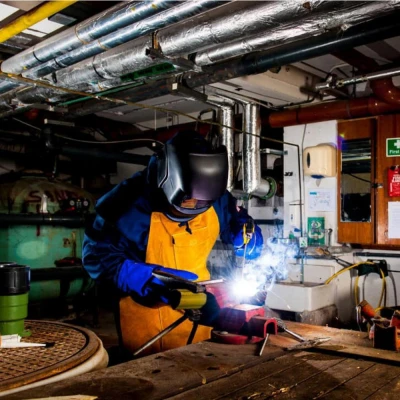PW65 - Cască  de sudură BizWeld Plus / Portwest / Cu filtru optoelectronic