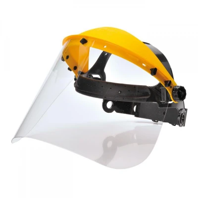 PW91 - Protecție pentru frunte, cu vizor transpare / Portwest / Viziere cu prindere pe cap