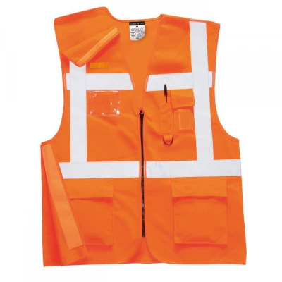 RT26 - Vestă Executive Rail RIS / Portwest / Veste semnalizare