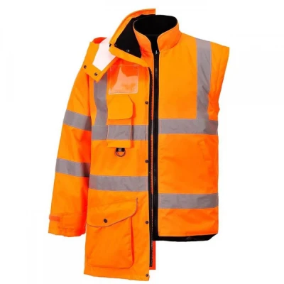RT27 - Jachetă Traffic 7-in-1 HiVis RIS / Portwest / Reflectorizanta