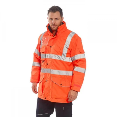 RT27 - Jachetă Traffic 7-in-1 HiVis RIS / Portwest / Reflectorizanta