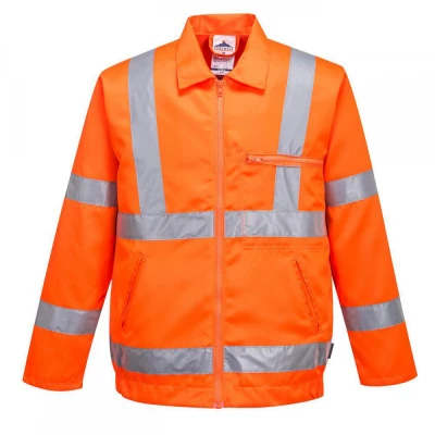 RT40 - Jachetă poli-bumbac HiVis  RIS / Portwest / Reflectorizanta