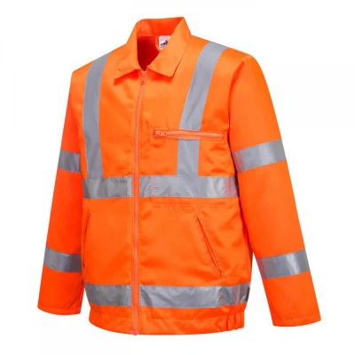 RT40 - Jachetă poli-bumbac HiVis  RIS / Portwest / Reflectorizanta