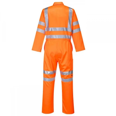 RT42 - Combinezon poli bumbac HiVis RIS / Portwest / Reflectorizanta