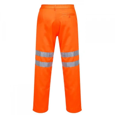 RT45 - Pantalon HiVis Poli-bumbac RIS / Portwest / Reflectorizanta