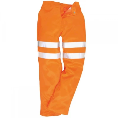 RT45 - Pantalon HiVis Poli-bumbac RIS / Portwest / Reflectorizanta