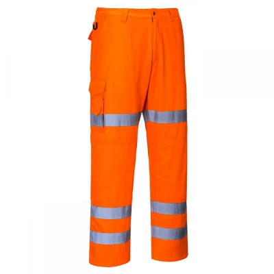RT49 - Pantaloni Combat HiVis 3 Benzi / Portwest / Reflectorizanta