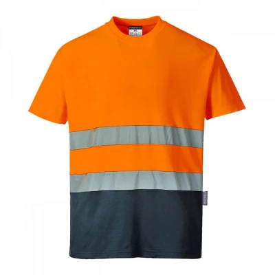 S173 - Tricou bicolor Confort / Portwest / Reflectorizanta