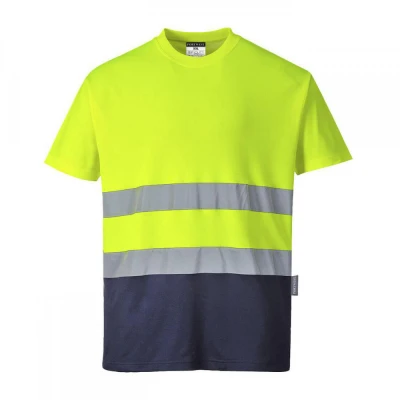 S173 - Tricou bicolor Confort / Portwest / Reflectorizanta