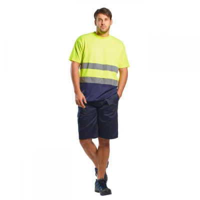 S173 - Tricou bicolor Confort / Portwest / Reflectorizanta