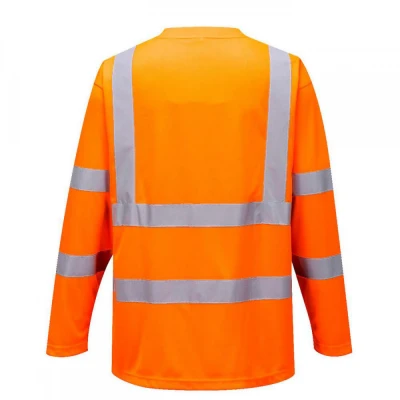 S178 - Tricou cu mâneci lungi Hi-Vis / Portwest / Reflectorizanta