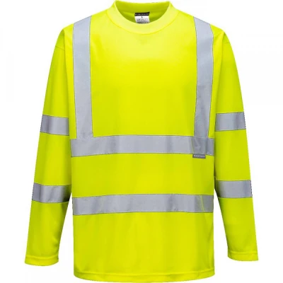 S178 - Tricou cu mâneci lungi Hi-Vis / Portwest / Reflectorizanta